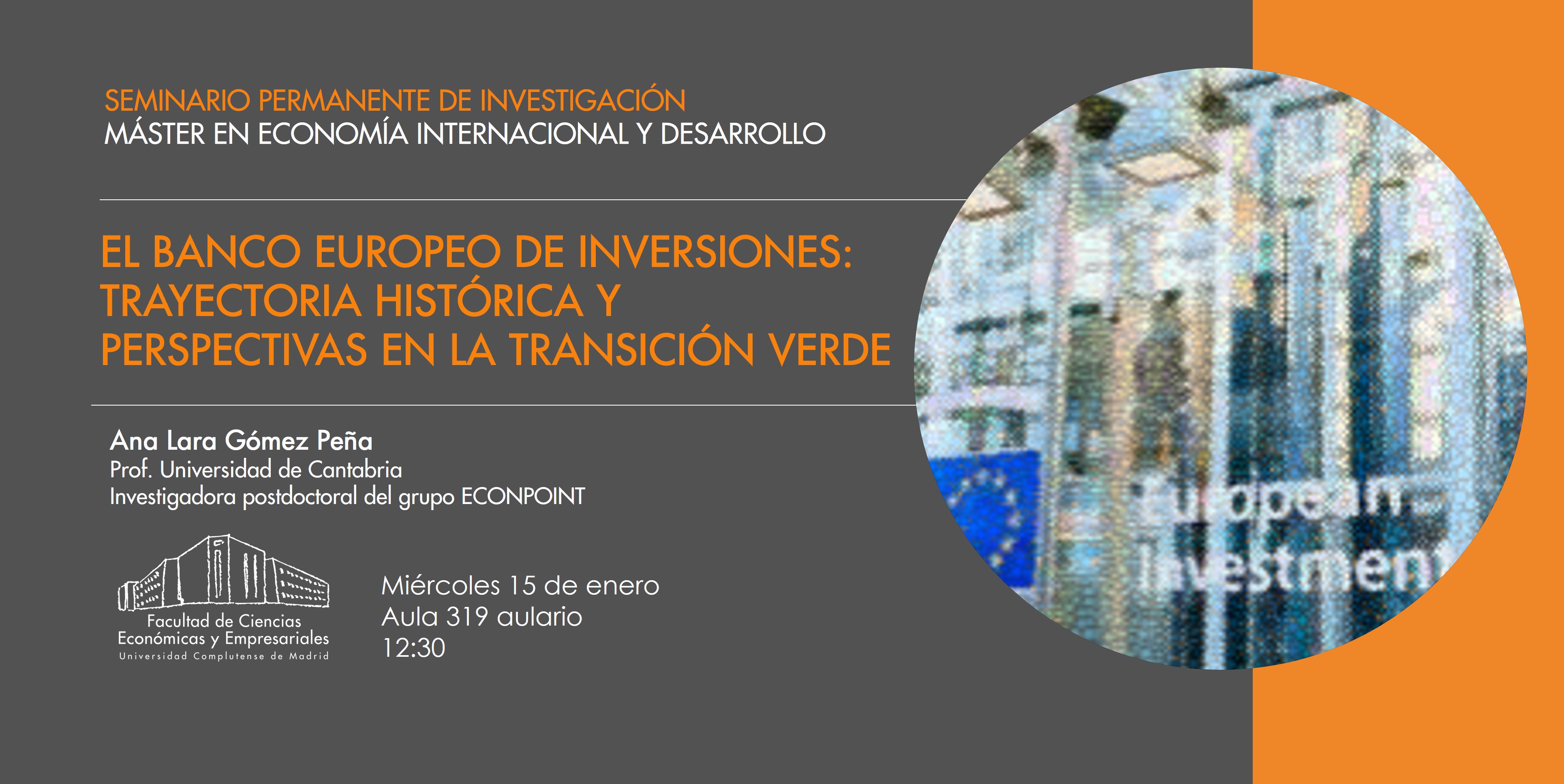 Seminario de Investigación, miércoles 15